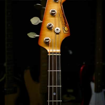 Fernandes FPM-70 Neck-Through Precision Bass; Burst; Amazing woods! image 9