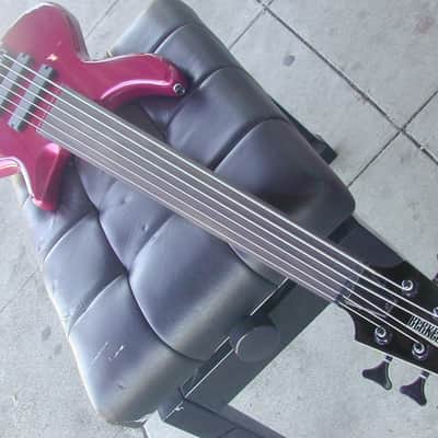 6 String Electric Ebony Fretless FingerBoard Bass Guitar image 2