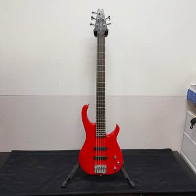 Vintage Modulus Quantum V 5-String Active Electric Bass Guitar Carbon Fiber Neck with Original Case 1989 image 2