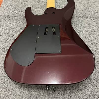 Custom Bordeaux Dinky 1990s Unique SCHALLER Superstrat guitar Active pickups Custom Shop Shred Machine Metal Strat solid body Lightweight exclusive image 10