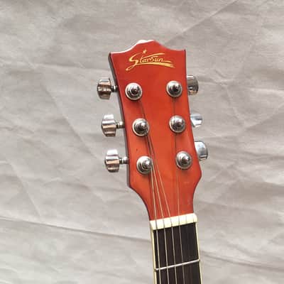 Starsun DRW9716EQ Sunburst electro acoustic guitar image 2