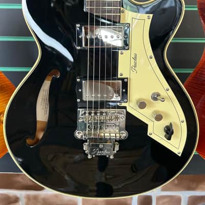 Peerless Retromatic P3 Gloss Black 2013 Semi-Hollow Electric Guitar image 4