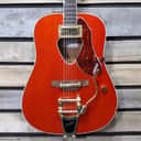 Used (2014) Gretsch G5034TFT Rancher Acoustic/Electric Dreadnought Guitar with Gigbag