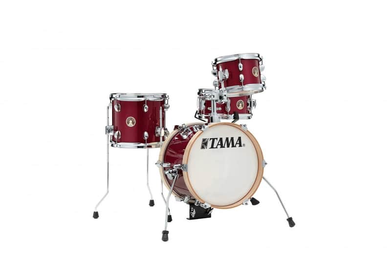 Tama LJK44S-CPM Club-Jam Flyer Shell Kit 4 pcs - Candy Apple Mist/Chrome HW image 1