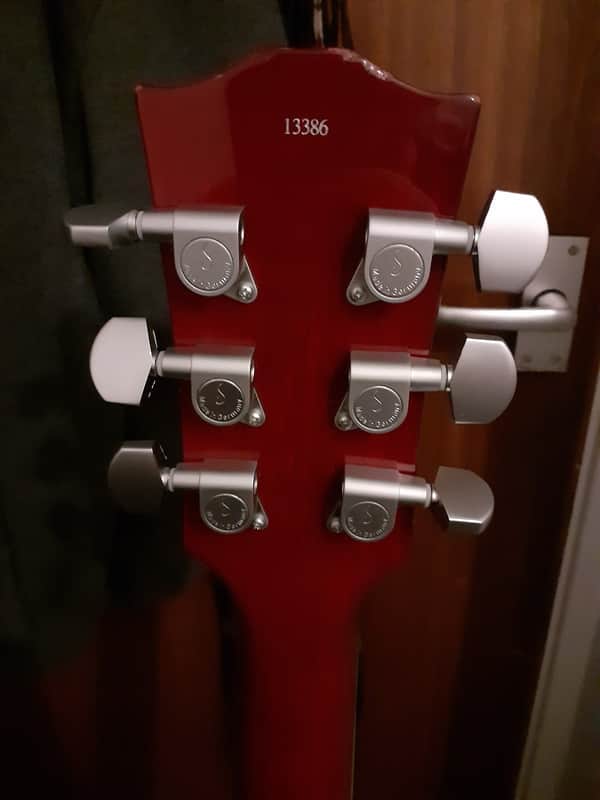 Bacchus Live Road Les Paul Style Universe Series Heritage Cherry