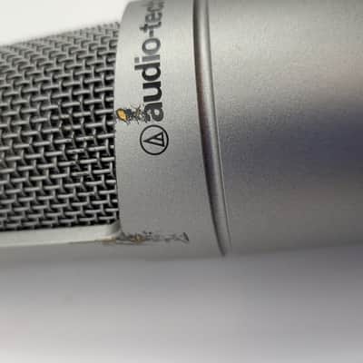 Audio-Technica AT3035 Large Diaphragm Cardioid Condenser Microphone 2010s - Silver image 7