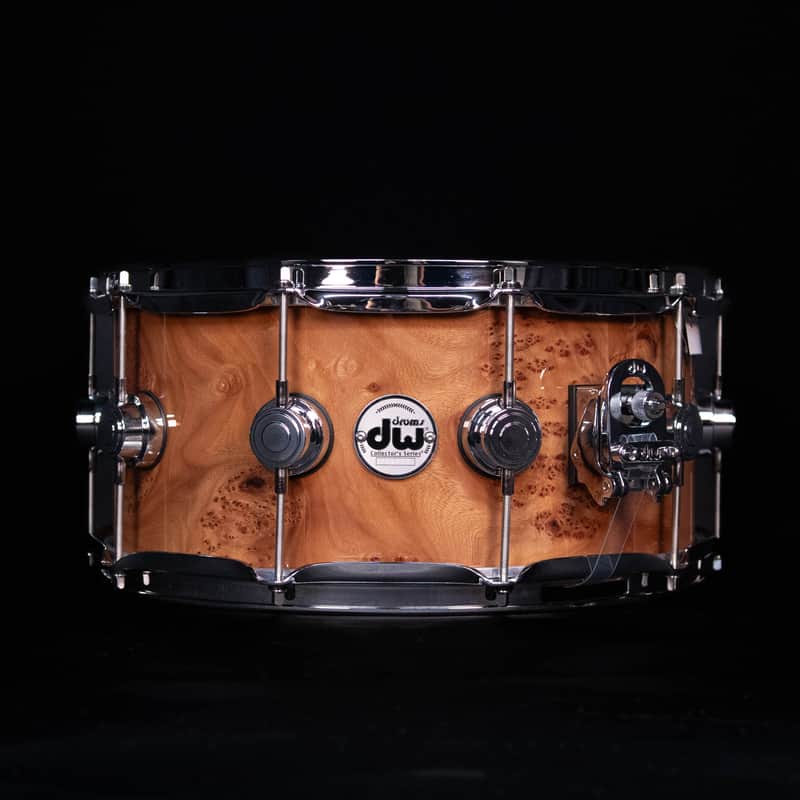DW 14" x 6.5" SSC Maple Snare, Exotic Gloss Lacquer over Elm Burl image 1