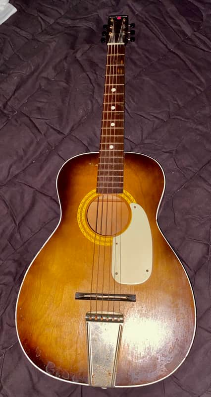1960's Silvertone Parlor Acoustic Model 319.12969 image 1