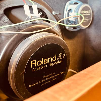 Roland AC-100 Acoustic Chorus 2-Channel 100-Watt 1x12" / 2x5" Acoustic Guitar Combo 1995 - 2004 - Brown image 7