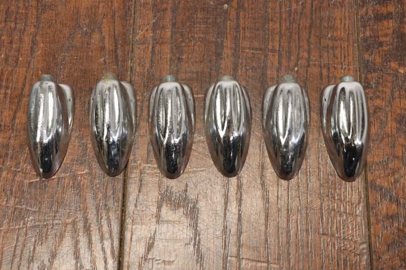 Unbranded Chrome Tom Drum Lugs 6pk #17 image 1