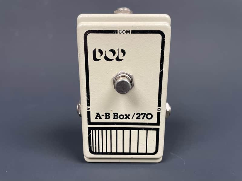 Vintage DOD A-B Box / 270 Passive Switcher Pedal Gray USA 1978-1982 image 1