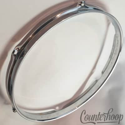 *Rogers Tall-Boy 12" Tom Drum Rim/Hoop 6-Hole 1 5/16" Cleveland Holiday 60s USA* image 1