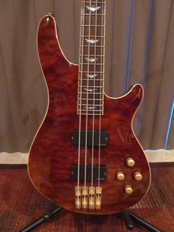 Schecter Diamond Series C-4 Antique Amber image 1