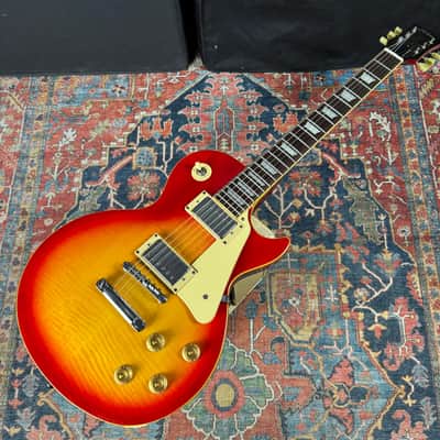 *Video* Tokai Love Rock Les Paul Standard Flame Top Long Tenon Cherry Sunburst - 2010's image 8