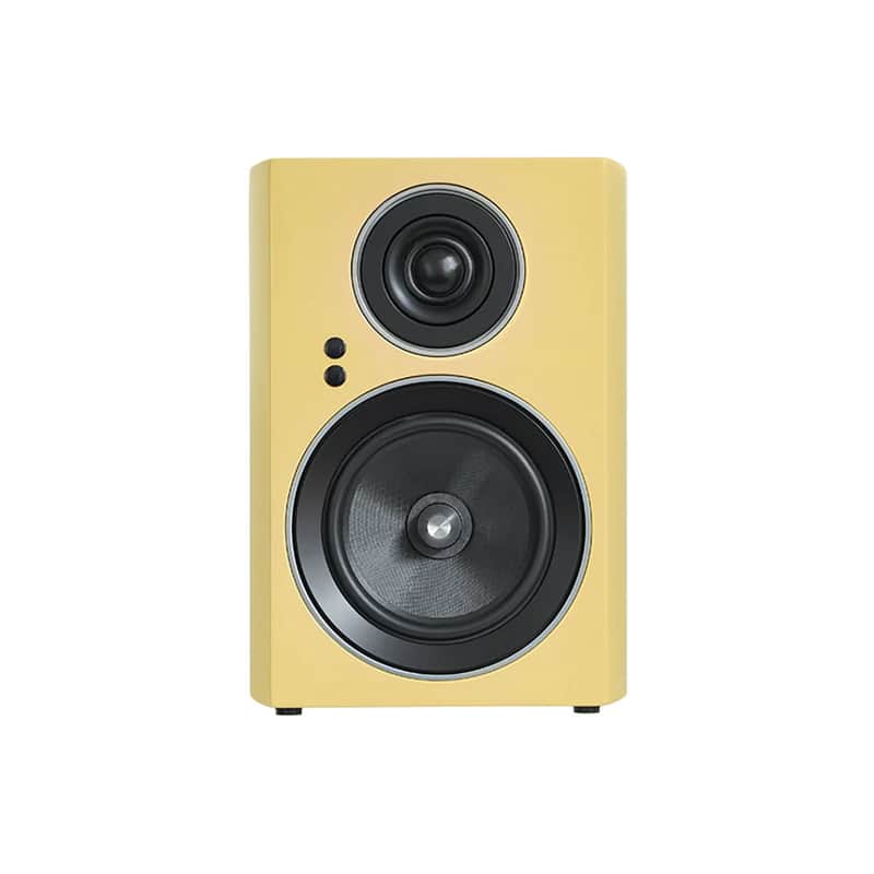 Jamo 2 Way Active BookshelfSpeaker High Gloss Yellow image 1
