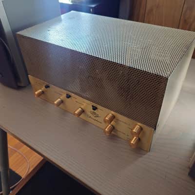 Vintage 60s Merrell 30w Stereophonic Integrated Tube Amp & Cage Recapped SA-30 image 3