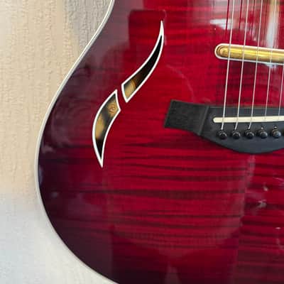 Taylor T5-C1 Custom Maple 2007 - Translucent Red image 20