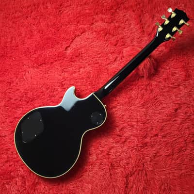 1990 Burny RLC-65 '60 Les Paul Custom Black Beauty - Revival Series - Original VH-1 Humbuckers - Made In Japan MIJ image 11