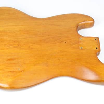 1965 Vintage Fender Jazz Bass Body L-Series Natural ~LIGHT WEIGHT~ USA 1960s Pre-CBS image 13