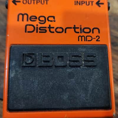 Boss MD2 Analog Mega Distortion Silver Label 1999 Taiwan image 9