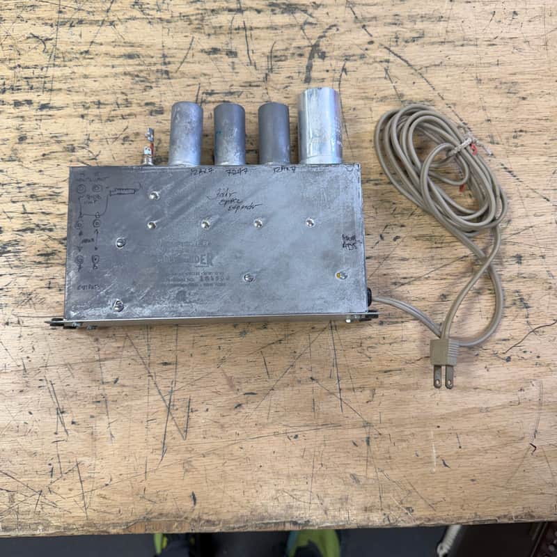 The Fisher Dynamic Spacexpander K-10 Tube Reverb Amplifier Unit for Parts or Repair image 1