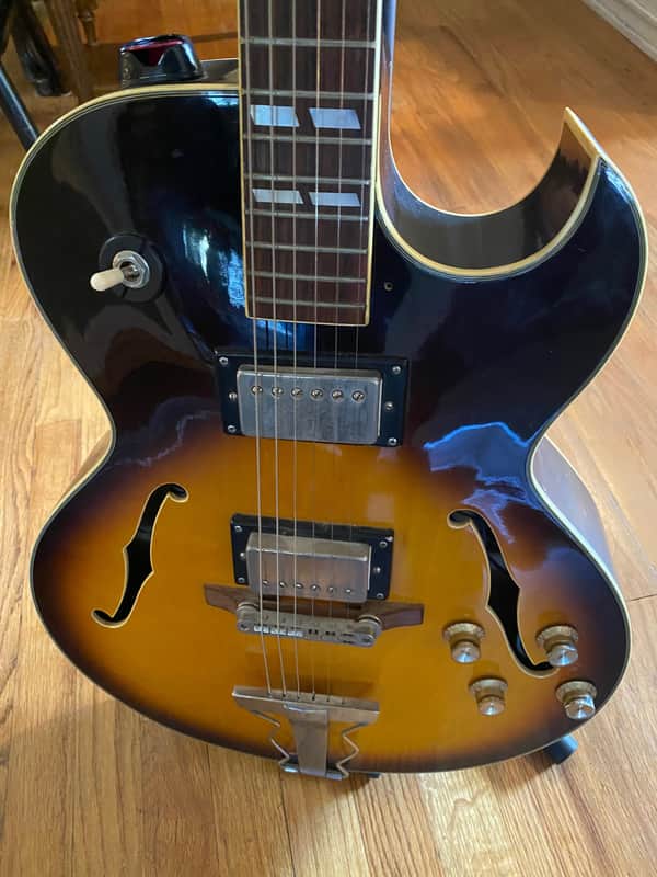 Morris MA-B jazz box / Gibson ES-175 clone, made in Japan around