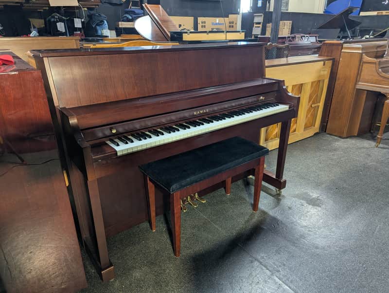 Kawai Studio Piano SN F002009 - Polish mahogany model 506N image 1