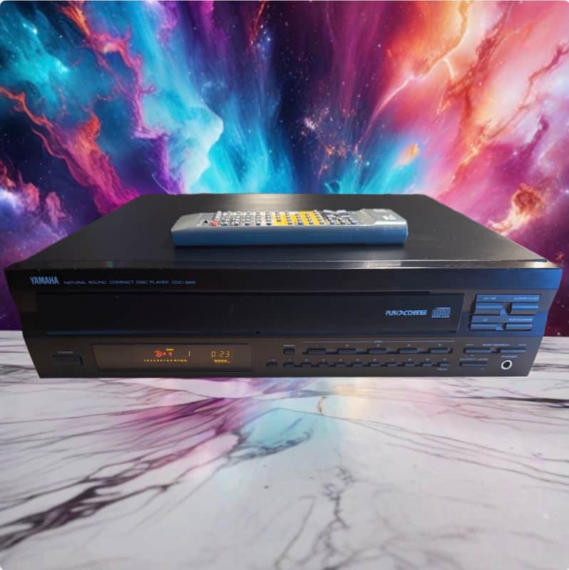 Yamaha CDC-665 5-Disc Carousel CD Player + Remote + Serviced Great Condition🎶🔥 image 1