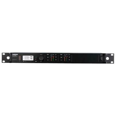 SHURE ULXD4D/SM58=-G57 Dual Channel / Dual Mic Rackmount Digital Dante Handheld  Wireless System image 3