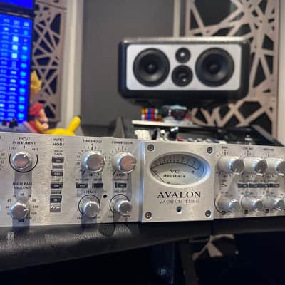 Avalon VT-737sp Tube Channel Strip 2010s - Silver image 4