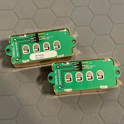 DiMarzio Sixties P Bass Pickup - Gold Cover - 60s Precision DP124 image 6