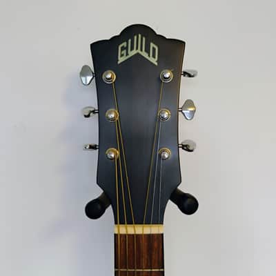Guild Westerly Collection Series M-240E Troubadour - Pau Ferro Fretboard - 2019 - Present - DeArmond Tone Boss Sound Hole P/U - Vintage Sunburst (VSB) - Satin image 24