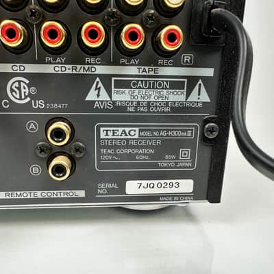 TEAC AG-H300 MKIII AM/FM Stereo Reciever image 6