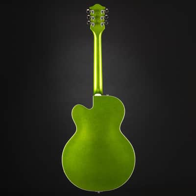 Gretsch G6120T-HR Brian Setzer Hot Rod Hollow-Body Bigsby Extreme Coolant Green - Semi Acoustic Custom Guitar image 9