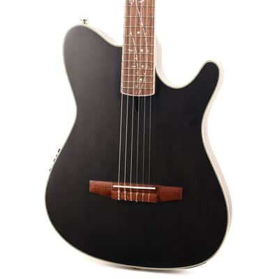 Ibanez TOD10N Tim Henson Signature Nylon Acoustic-Electric Transparent Black Flat image 7
