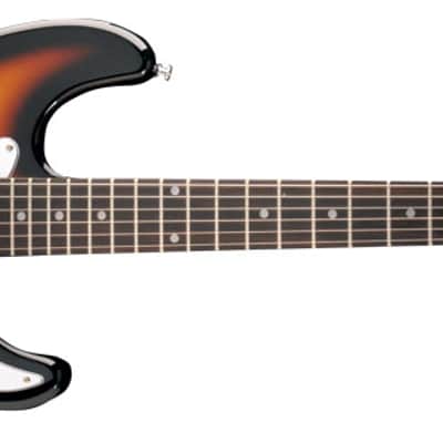 Jay Turser JT-300-TSB 300 Series Double Cutaway Solid Body Maple Neck 6-String Electric Guitar image 2