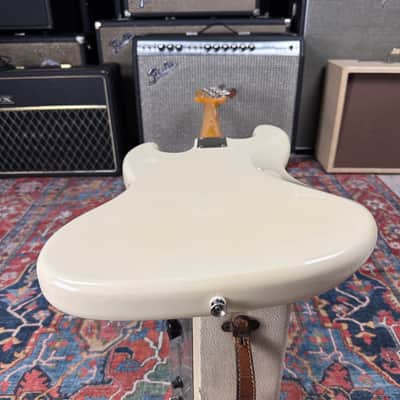 Fender '62 Reissue Jazz Bass JB-62 Vintage Series Olympic White - 2005 CIJ image 15