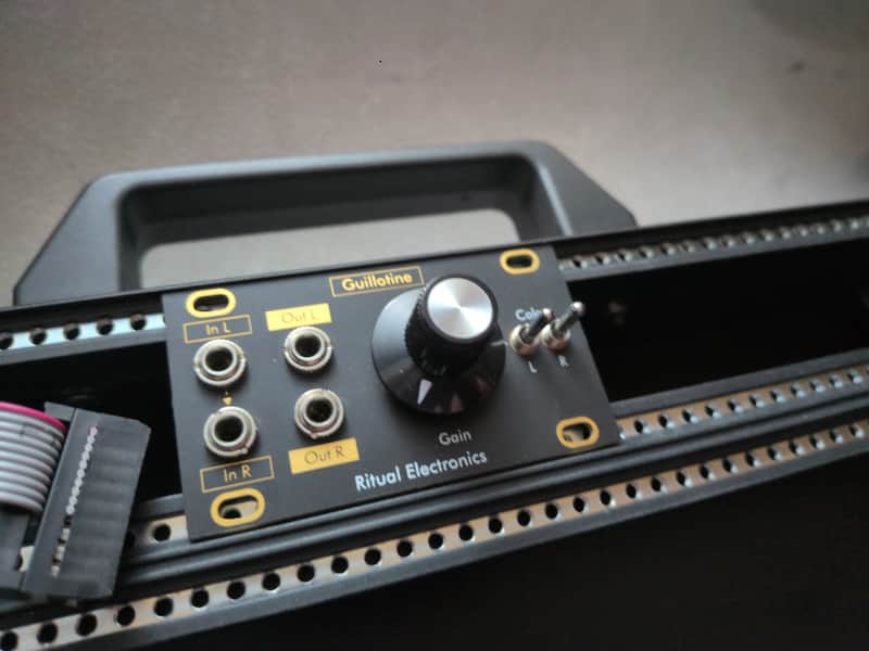 Ritual Electronics Guillotine Stereo High Gain, Heavy Clipping Distortion with Tone Controls in 1U Intellijel 2020´s image 1