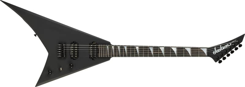 Jackson American Series Rhoads RR24 HT Ebony FB Satin Black with Case