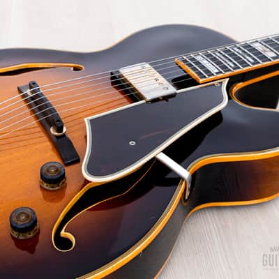 1983 Ibanez JP20 Joe Pass Signature Archtop Electric Guitar Sunburst w/ Super 58 & Case, Japan Fujigen image 7