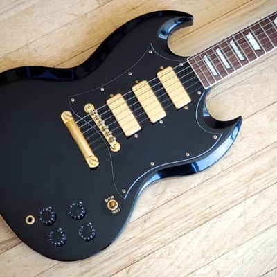 1989 Greco SG-700 Custom Mint Collection Vintage Guitar SG w/ Firebird Pickups & Gibson Hardcase image 1