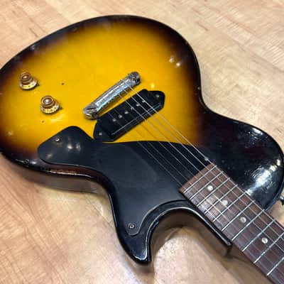 Gibson Les Paul Junior Model Solid Body Electric Guitar 1956 - Sunburst image 6