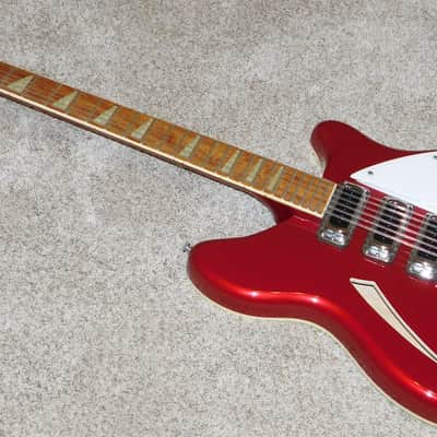 Rickenbacker 370/12 Semi-Hollow 12 String Electric Guitar Ruby Red 1985 image 5