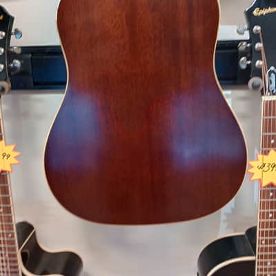 Epiphone J-45 Standard Acoustic/Electric Guitar - Aged Tri-Burst image 4