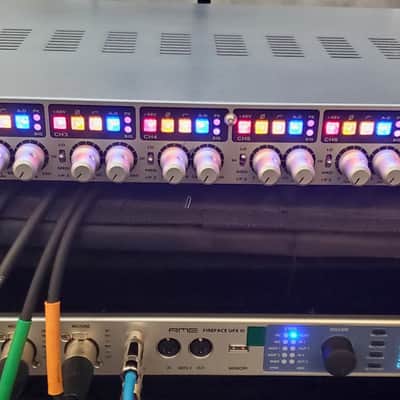 Audient ASP880 8-Channel Microphone Preamplifier and A/D Converter 2010s - Silver (2 channels malfunctioning - see description) image 1