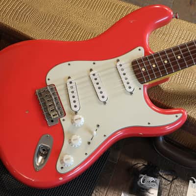 2017 Nash Guitars S-63 w/ Lollar Pickups Electric Guitar Fiesta Red + OHSC image 20