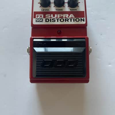 DOD Digitech FX55C Supra Distortion Rare Vintage Guitar Effect Pedal *READ* image 1