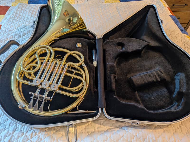 Jupiter JHR700 Standard Single French Horn 2010s - Lacquered Brass image 1