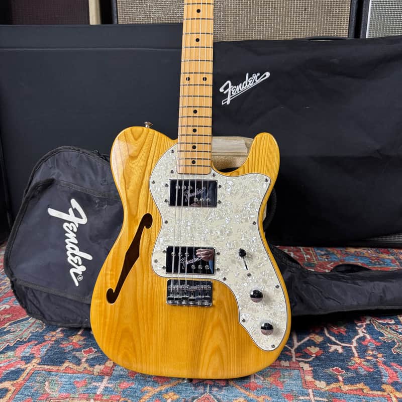 1972 Fender Telecaster Thinline Reissue Model TN72-85 MIJ Fujigen - 1991 image 1