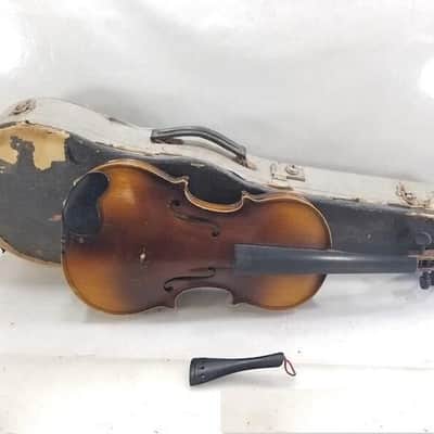 Lignatone Cremonensis sized 3/4 violin with case. Czechoslovakia. Very Good Cond image 18